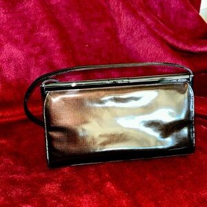 STUART WEITZMAN  made Spain brown Patton leather vintage bag